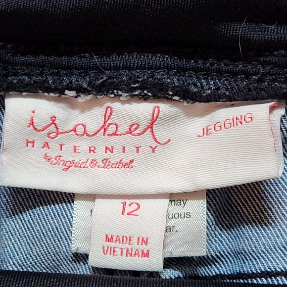Isabel Maternity by Ingrid&Isabel full panel jegging Size 12 - Picture 5 of 10